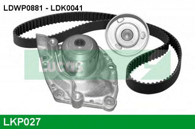 LUCAS ENGINE DRIVE lkp027 -  Водяной насос + комплект зубчатого ремня
